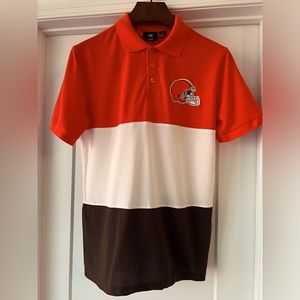 Cleveland Browns official NFL polo Multiple sizes NEW